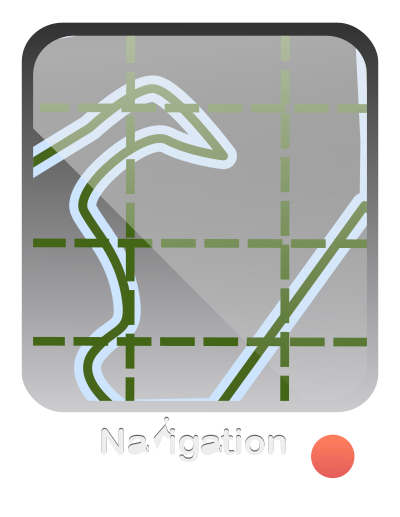 GPS Navigation clipart