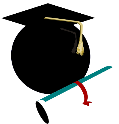 Graduate 3 clipart