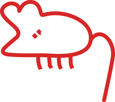 Graffiti Little mouse clipart
