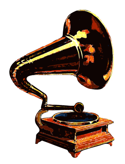Gramophone clipart