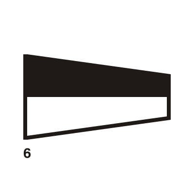 Gran Pavese flags, 6 flag clipart