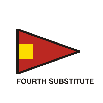 Gran Pavese flags, Fourth Substitute flag clipart