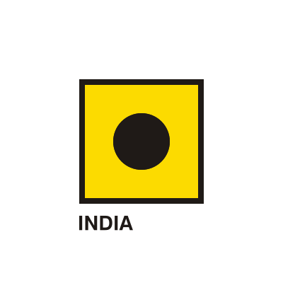 Gran Pavese flags, India flag clipart