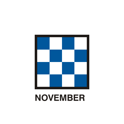 Gran Pavese flags, November flag clipart