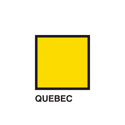 Gran Pavese flags, Quebec flag clipart