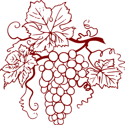 Grapes for wine clipart
