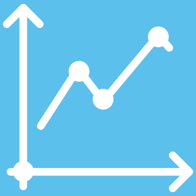 Graph icon clipart