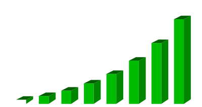 Graph to the top clipart