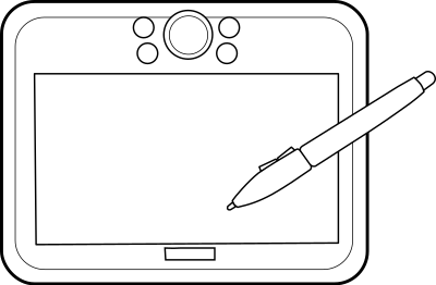 Graphic Tablet clipart
