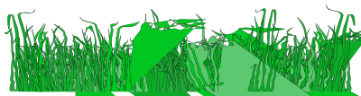 Grass for the lawn clipart