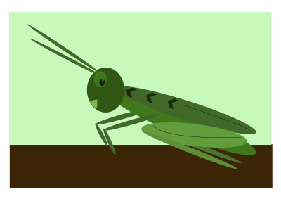 Grasshopper clipart