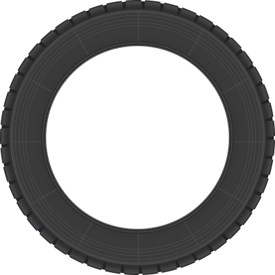 Gravel Rally Tire clipart
