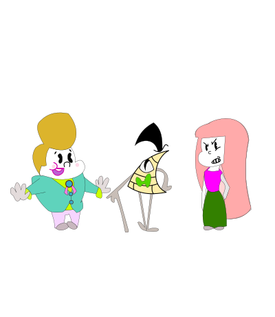 Gravity girl clipart
