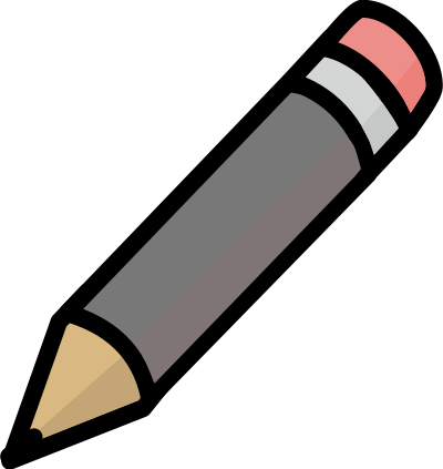 Gray Pencil Icon clipart