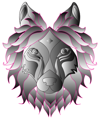 Gray Wolf clipart