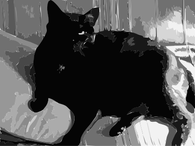 Grayscale clipart