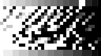 Grayscale and bw +pixelize clipart