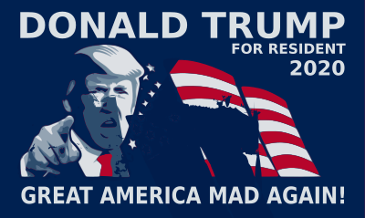 Great America Mad Again! clipart