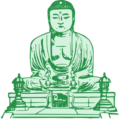 Great Buddha of Kamakura clipart
