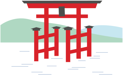 Great Torii Gate clipart