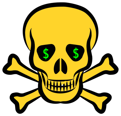 Greed Skull clipart