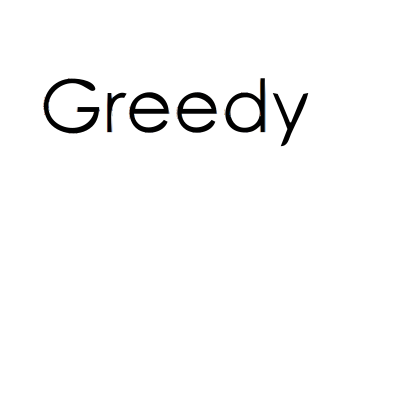 Greedy clipart