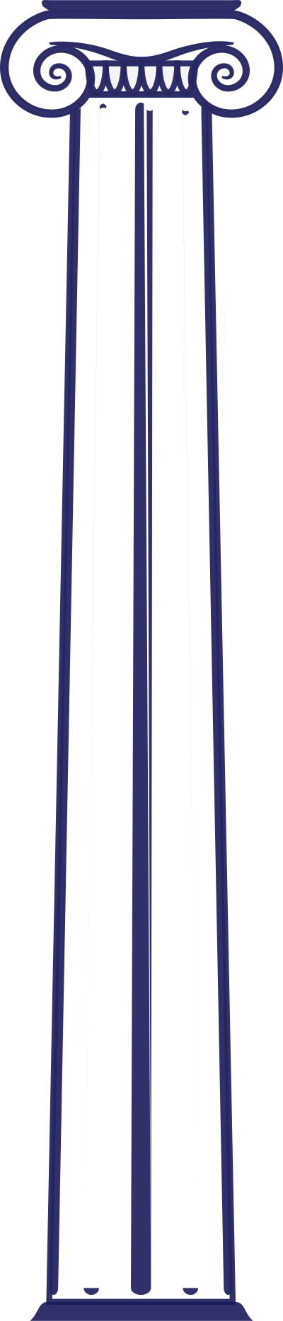 Greek column clipart