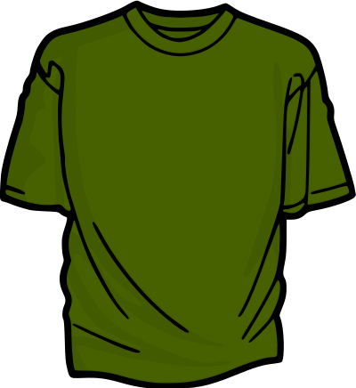 Green 2 T-Shirt clipart