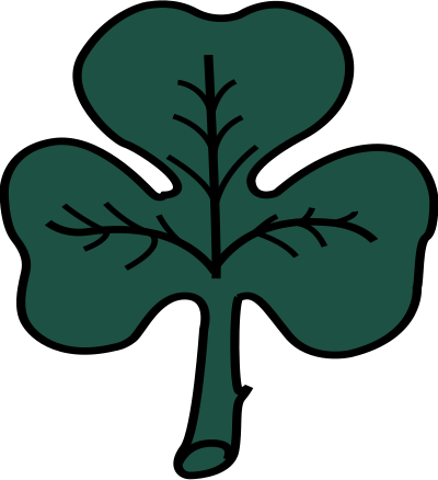 Green Clover clipart
