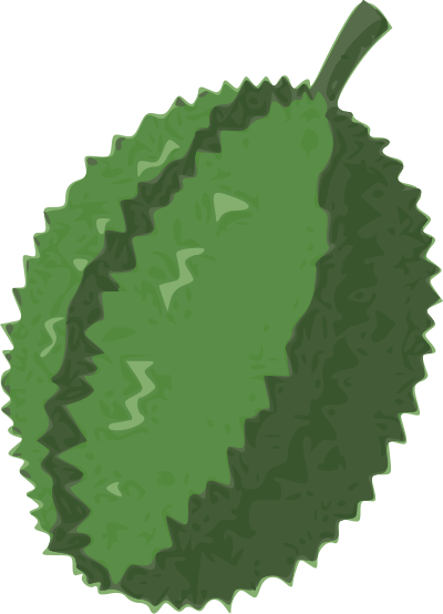 Green Durian clipart