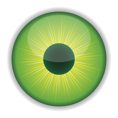 Green Eye clipart