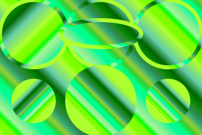 Green gradients clipart