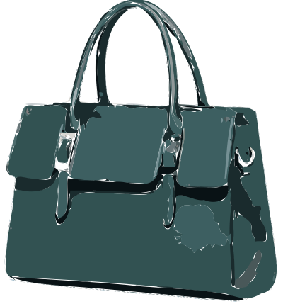Green Grandma Bag Without Logo clipart