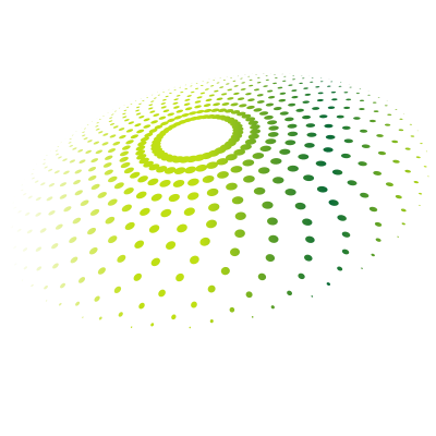Green halftone dots clipart