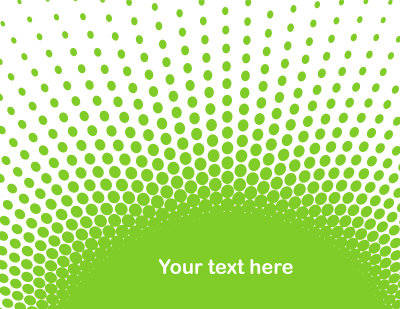 Green halftone pattern clipart