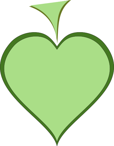 Green Heart clipart