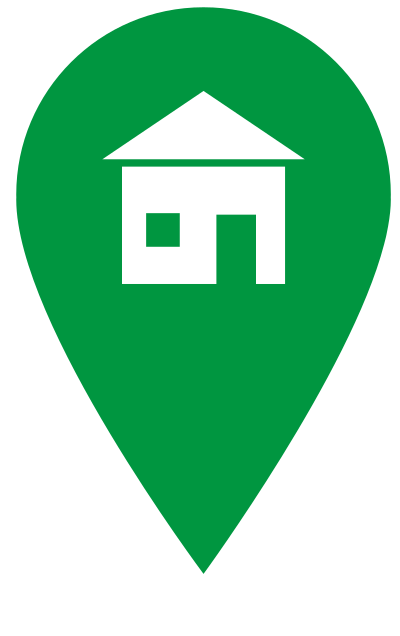 Green Home Icon clipart