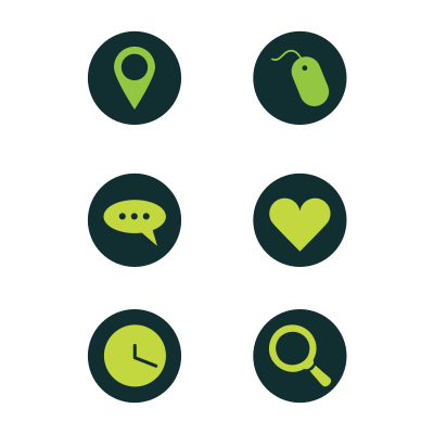 Green Icons clipart