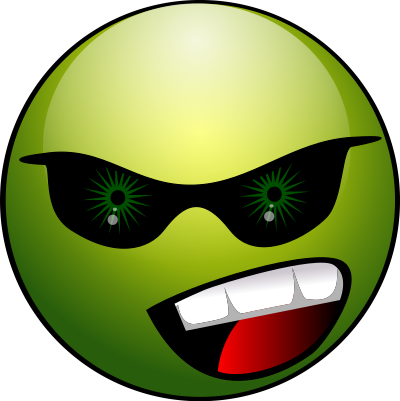 Green-lanthern-smiley clipart