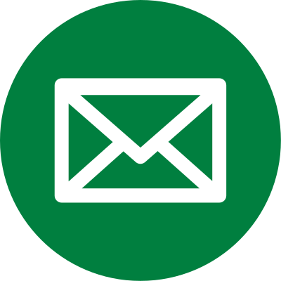 Green Mail Icon clipart