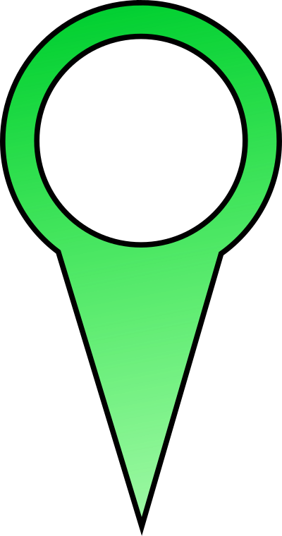Green Map Pin clipart