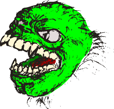 Green Monster clipart