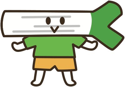 Green Onion Head clipart
