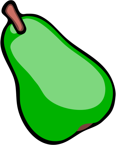 Green-pear clipart