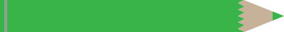 Green pencil clipart