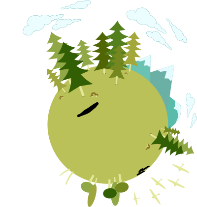 Green Planet clipart