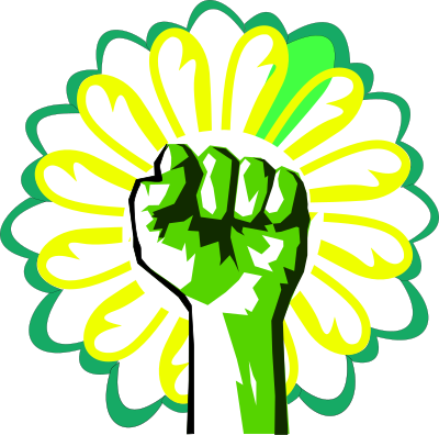 Green power clipart
