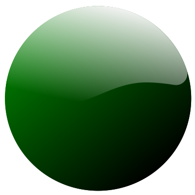 Green round Icon ln clipart