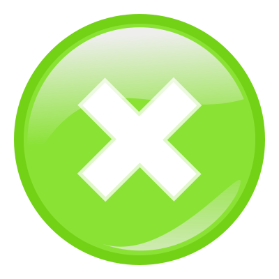 Green round submit icon clipart