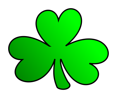 Green Shamrock clipart
